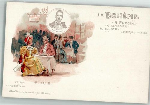 La Boheme Szenen von Puccini Atto II