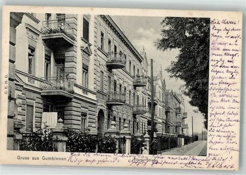 Gumbinnen 1905 Tilsiter Straße