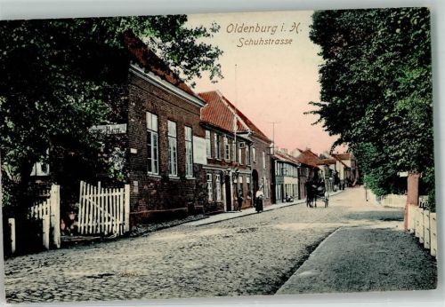 23758 W2440 Oldenburg in Holstein 1909 - Schuhstraße