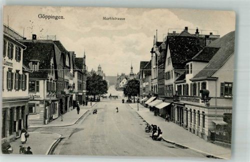 Göppingen 1916 Marktstrasse