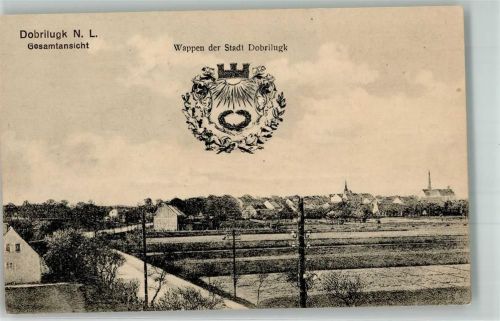 Doberlug-Kirchhain 1917 Wappen Dobrilugk