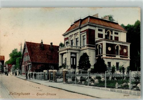 Kellinghusen 1910 Hauptstraße Villa Gasthaus