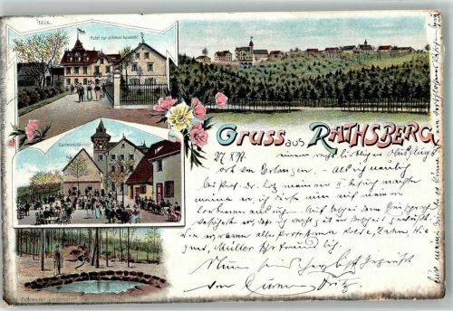 Rathsberg 1897 Hotel zur schönen Aussicht
