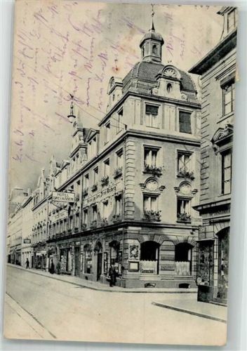 München 1922 Hotel Drei Raben Inflationsporto 1,25 Rechsmark