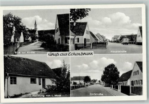 Echenbrunn Hauptstraße Handlung Mack Dorfstraße