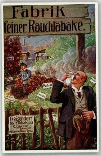 Fabrik feiner Rauchtabake Humor