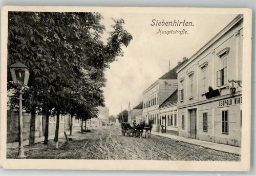 2130 Siebenhirten 1915 - Hauptstrasse