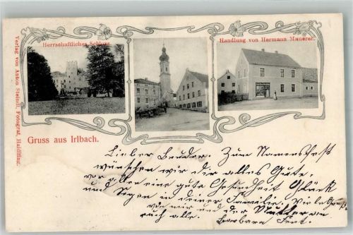 Irlbach Dorfkirche Herrschaftliches Schloss Handlung Maurer
