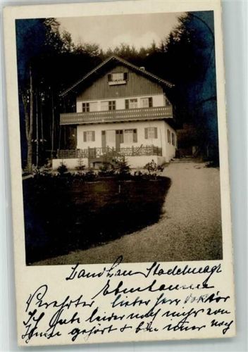 Ebenhausen Landhaus Stadelmayr Ort handschriftlich