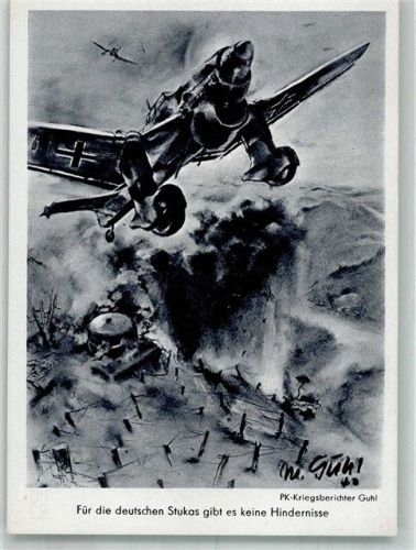 Für deutsche Stukas gibt es kene Hindernisse PK Guhl Propaganda WK II