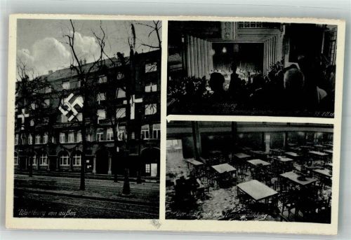 Saarbrücken Saal nach der Stimmenauszählung Wartburg
