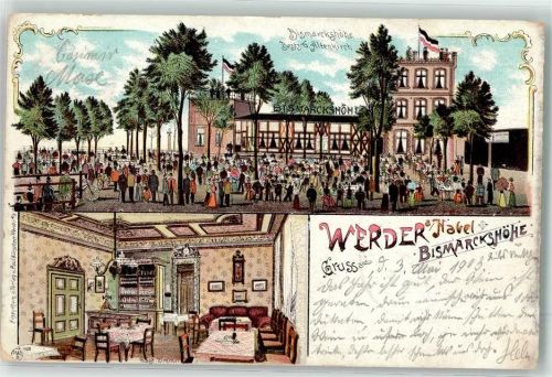 Werder 1903 Gasthaus Bismarckhöhe G. Altenkirch