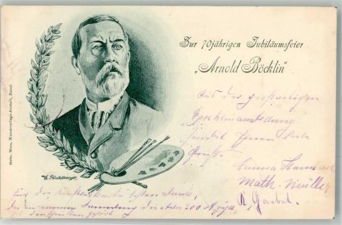 1897 70 jähr. Jubiläumsfeier sign. Stückelberger Persönlichkeiten