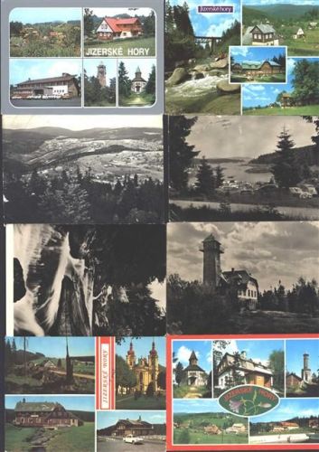 Jizerse Hory , Lot mit 15 div AK