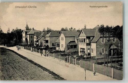 Ottendorf-Okrilla 1914 Radeburgerstraße