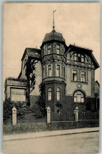 09212 O9102 Limbach-Oberfrohna 1912 Foto AK Herrschaftliche Villa