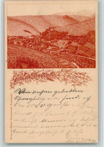 07427 O6825 Schwarzburg BOAKC Vorläufer 1886
