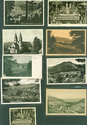 Klosterreichenbach Lot mit 8 AK und 1 Foto