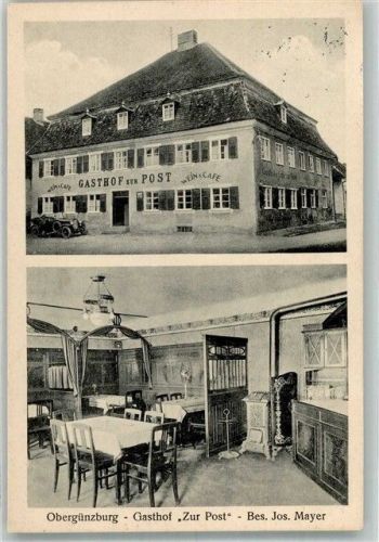 Obergünzburg Gasthaus zur Post Gaststube