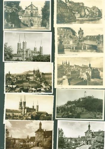 96047 W8600 Bamberg Lot mit 30 AK Dom Original aus dem Archiv des Metzverlages wenige mehrfach