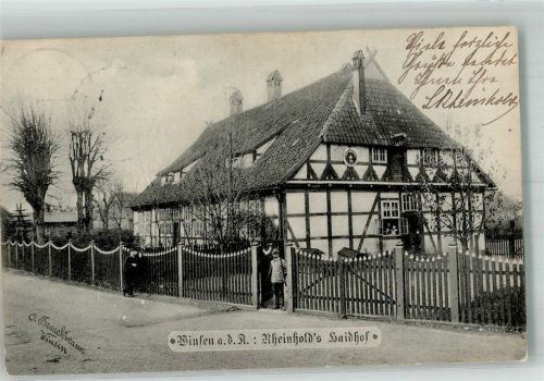 29229 W3100 Winsen Aller 1909 - Rheinhold's Haidhof Förster