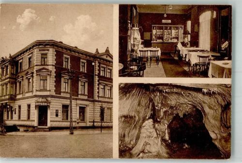 58636 W5860 Letmathe Foto AK Hotel Röttgers Gaststube