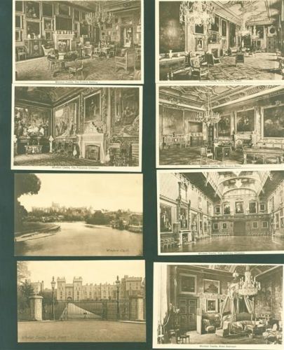 London Kleinposten bis 20 Lot mit 17 AK Schloss