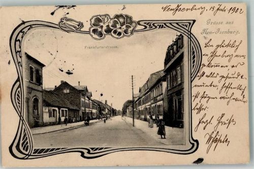 Neu-Isenburg 1902 Frankfurterstraße