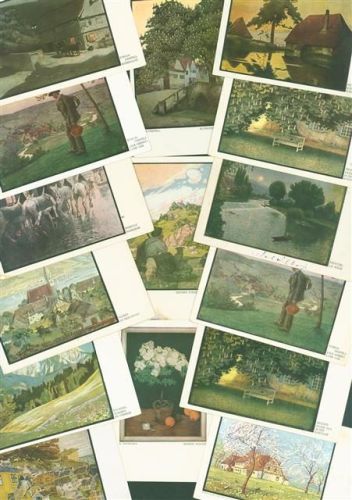 Lot mit 34 AK Teubner-Verlag Teubner Posten 21 bis 100 AK
