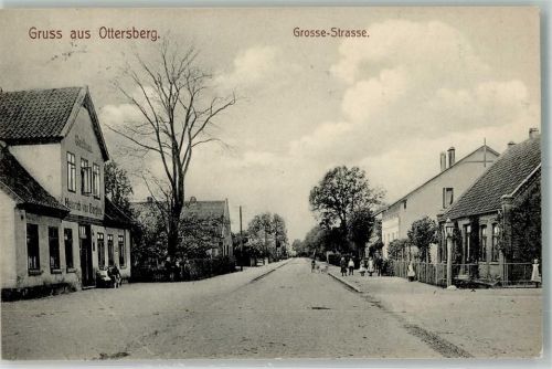Ottersberg 1909 Große Straße Gasthaus in Ottersberg