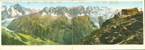 Chamonix-Mont-Blanc Bergmassiv