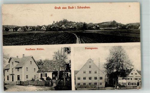 Buch 1910 Kaufhaus Müller Postagentur Bierbrauerei Bärenreiter