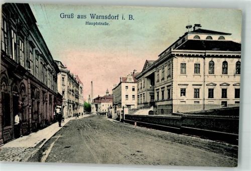 Varnsdorf 1912 Hauptstraße