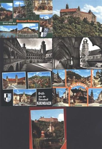 Kulmbach Lot mit 7 div AK