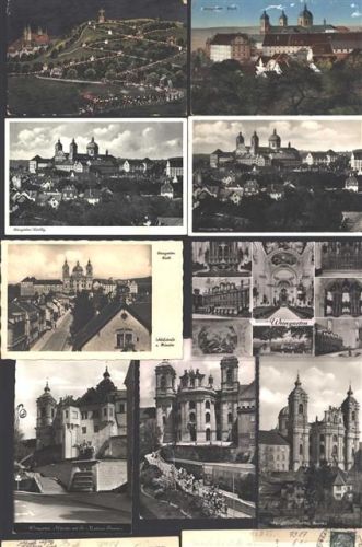 Weingarten Lot mit 16 div AK