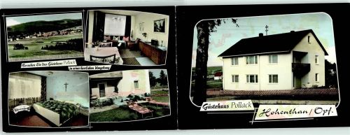 95671 W8599 Hohenthan , Oberpf Klapp AK Pension Pollack