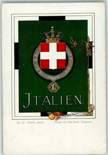 1900 Italien Verlag Paul Kohl Nr.17 AK