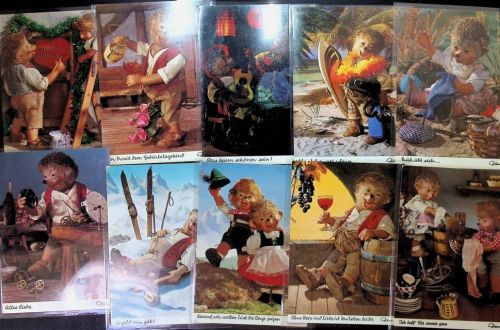 Lot mit 22 AK Mecki Posten 21 bis 100 AK