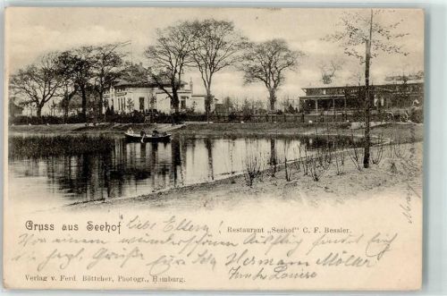 20095 W2000 Hamburg 1901 - Gasthaus Restaurant Seehof