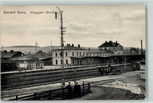 36179 W6440 Bebra 1915 - Bahnhof Kriegsjahr 1914/15