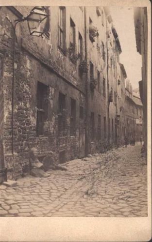 Berlin, unsortiert Kabinettfoto Straßenbild mit Kindern