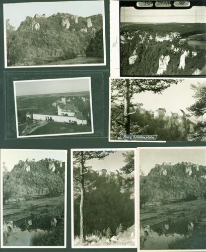 Leibertingen Lot mit 9 Fotos Burg Wildenstein unterschiedliche Grössen
