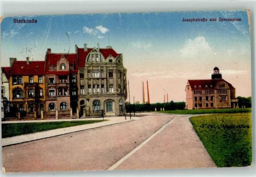Sterkrade Josephstraße Gymnasium Fabrik Schornstein