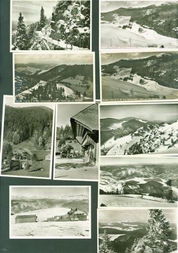 79677 W7869 Belchen im Schwarzwald Kleinposten bis 20 Lot mit 20 AK Originale aus dem Archiv des Metzverlags einige mehrfach