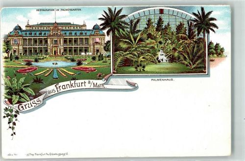 Frankfurt Gasthaus im Palmengarten Palmenhaus
