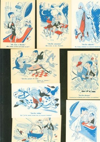 Lot mit 10 AK sign. Zed