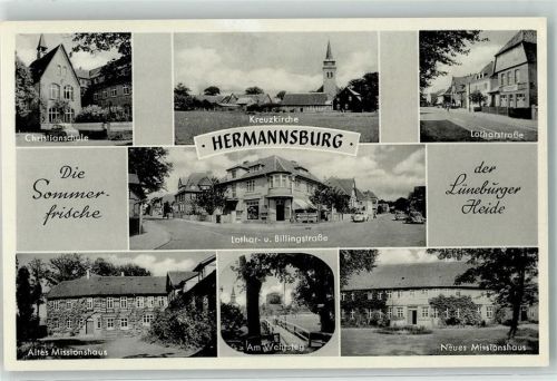 Hermannsburg Christianschule Kreuzkirche Lotharstraße Billingstraße altes Missionshaus Am Wehrsteg Neues Missionshaus