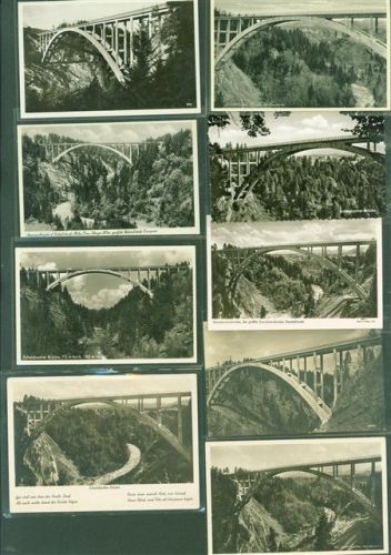 Echelsbach Lot mit 12 AK Ammerhochbrücke