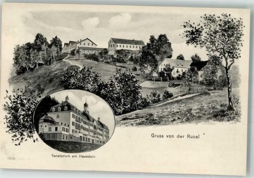 Rusel sign. Eugen Felle Isny Sanatorium am Hausstein