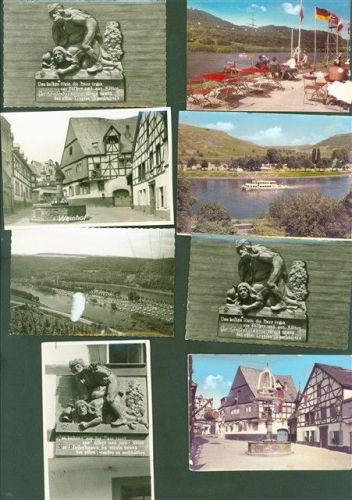 56333 W5406 Winningen , Mosel Kleinposten bis 20 Lot mit 10 Fotos Original aus dem Archiv eines Ansichtskartenverlages